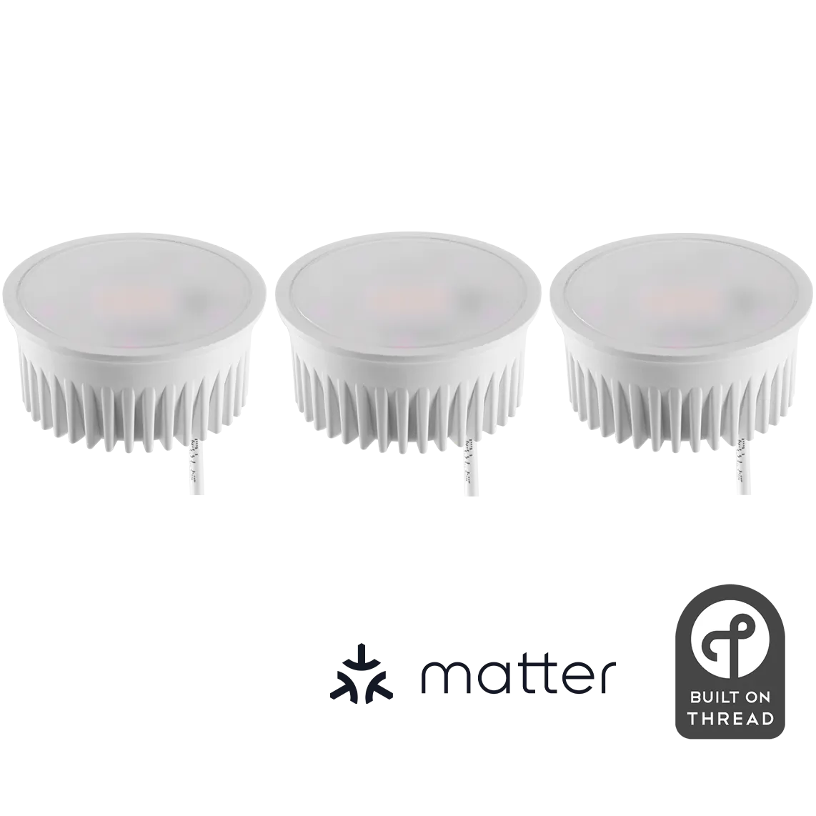 LED-Modul ITIUS, 4,8W, 500 Lumen, RGB + CCT, matter über Thread, 3er-Pack