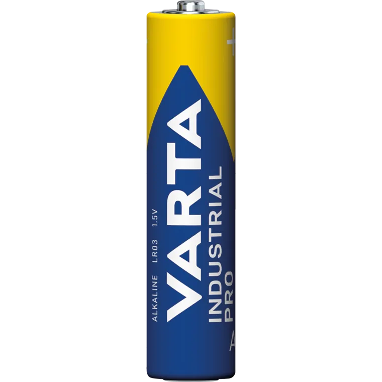 Batterie Alkaline, VARTA, Micro, AAA, LR03, 1.5V, Industrial Pro, Tray (40-Pack)