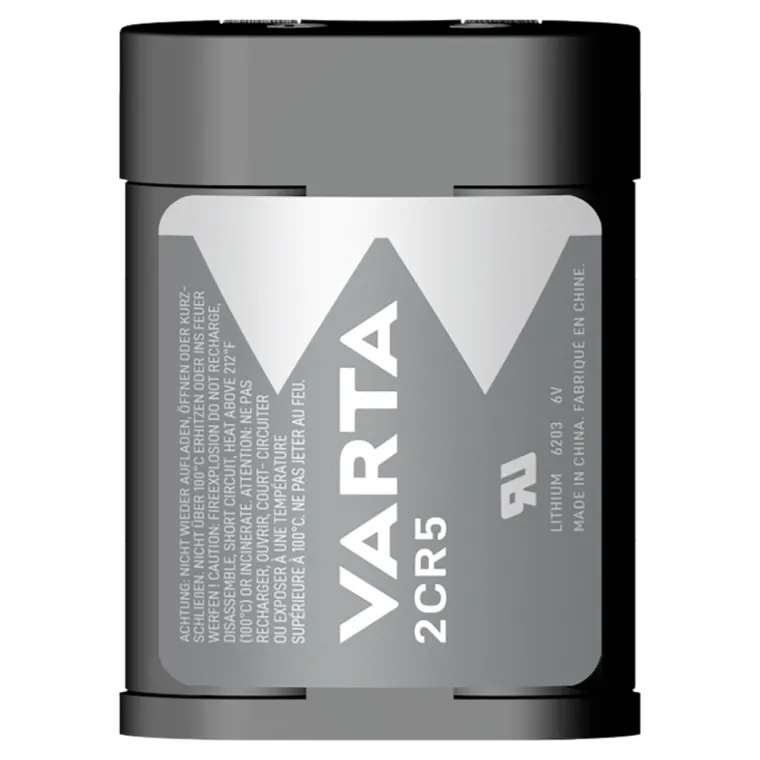 Batterie Lithium, VARTA, 2CR5, 6V, Photo, Retail Blister (1-Pack)