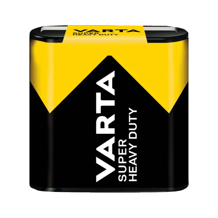 Batterie Zink-Kohle Block, VARTA, 3R12, 4.5V, Super Heavy Duty, Retail Blister