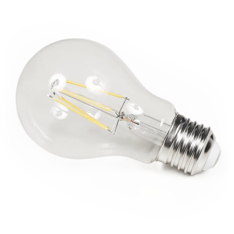 LED Filament Glühlampe McShine "Filed", E27, 6W, 670 lm, warmweiß