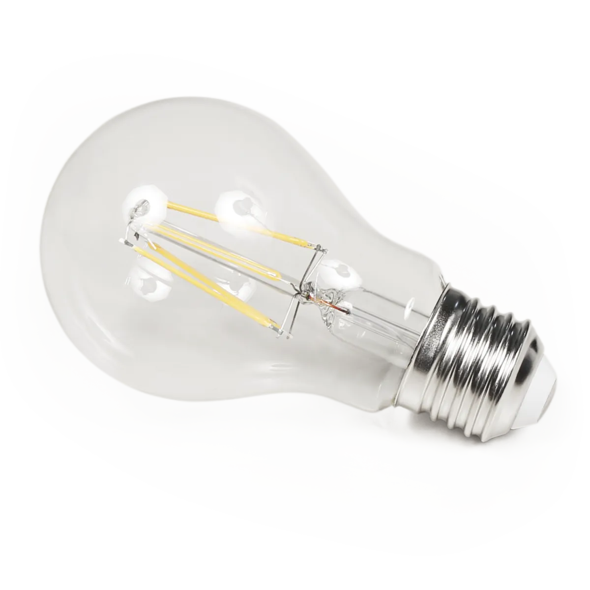 LED Filament Glühlampe McShine "Filed", E27, 6W, 670 lm, warmweiß