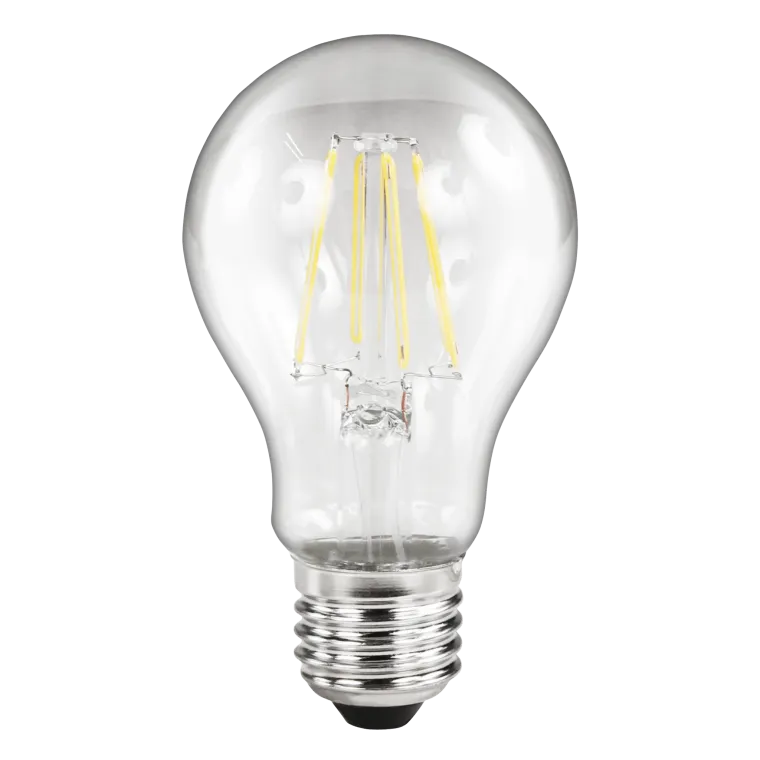 LED Filament Glühlampe McShine "Filed", E27, 4W, 490lm, warmweiß, klar