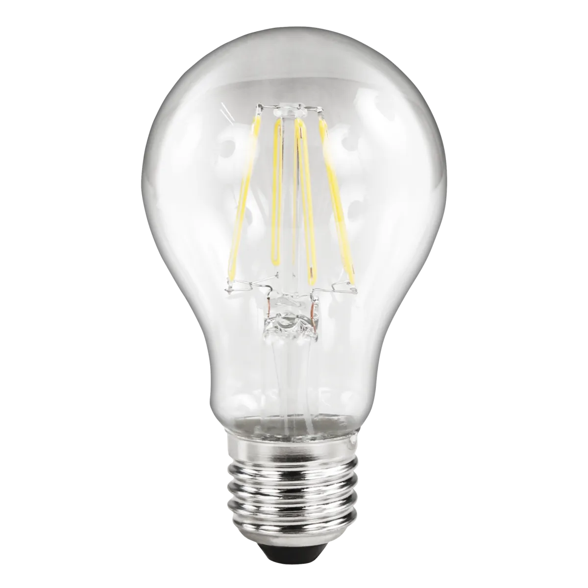 LED Filament Glühlampe McShine "Filed", E27, 4W, 490lm, warmweiß, klar