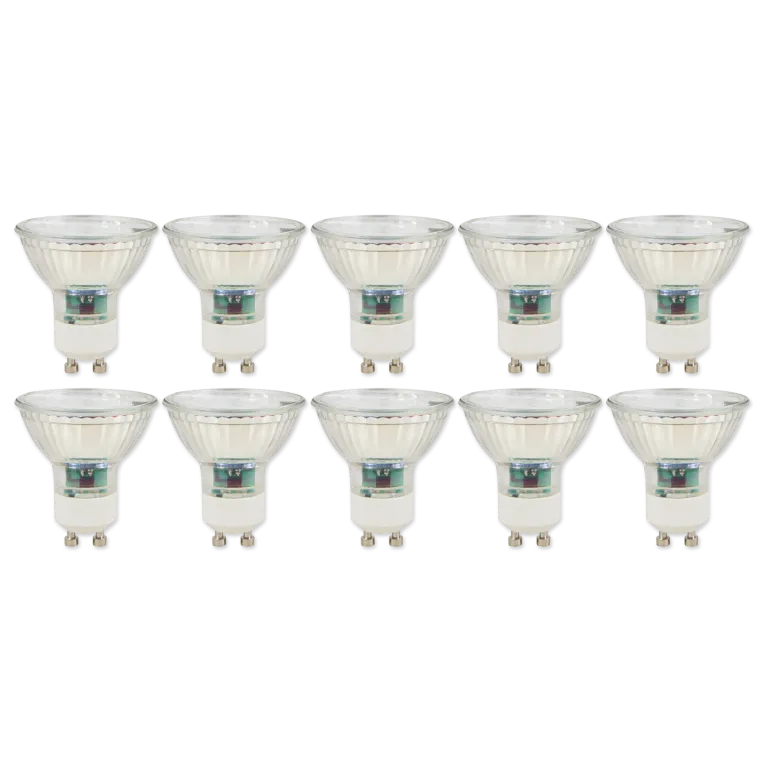 LED-Strahler McShine "SP50-10", GU10, 5W, 400 lm, warmweiß, 10er-Pack