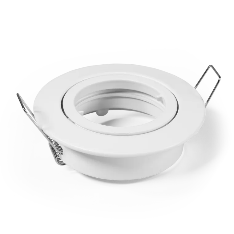 Einbaurahmen McShine "DL-828w" rund, Ø82mm, schwenkbar, Bajonettverschluss