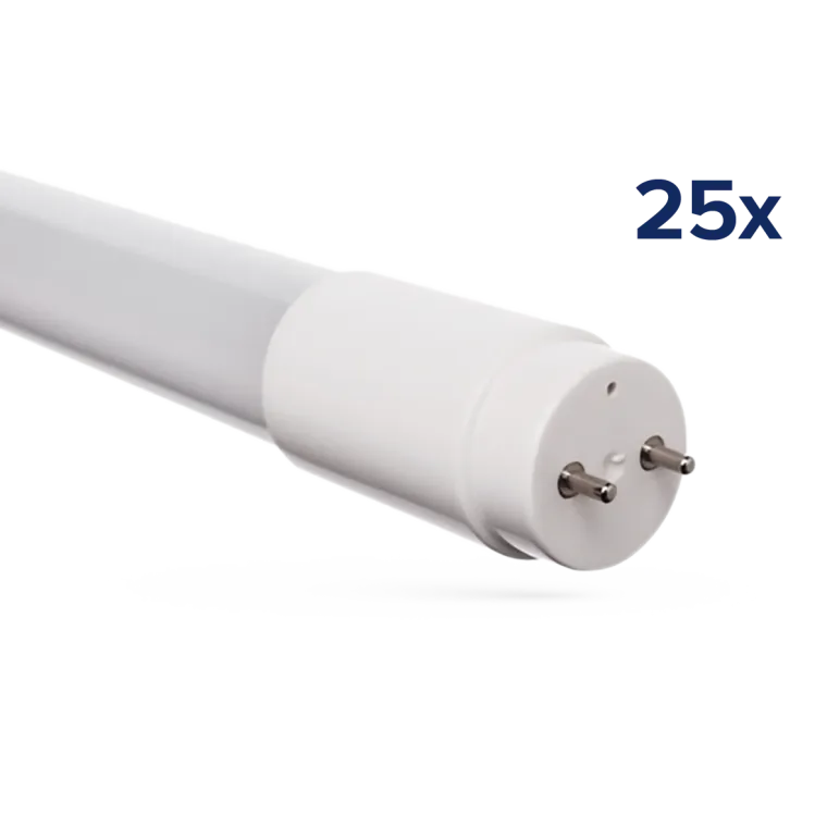 LED-Röhren, T8, 8,5W, G13, 900lm, 270°, 60cm, 4000K, neutralweiß, 25er-Pack
