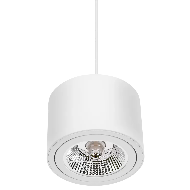 AR111 GU10 Strahler "Chloe", 250V, IP20, 139x100mm, rund, weiß