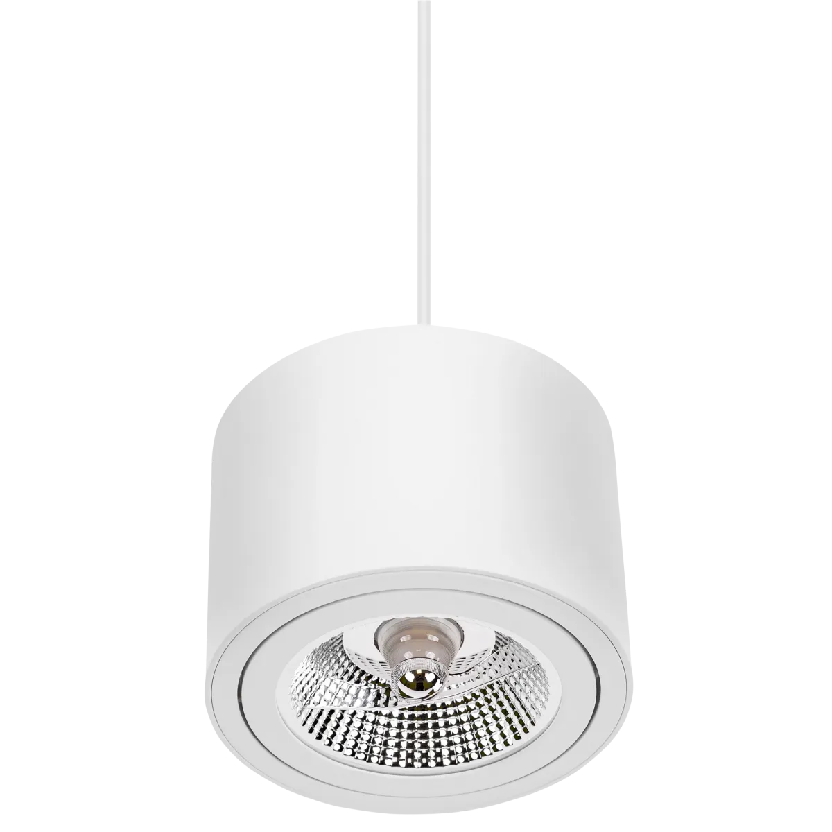 AR111 GU10 Strahler "Chloe", 250V, IP20, 139x100mm, rund, weiß