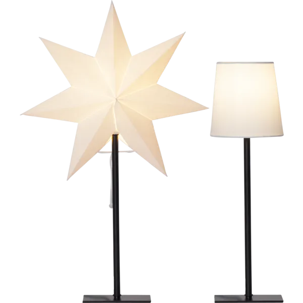 Kombi-Pack "Frozen", Stern und Lampenschirm, tauschbar, E14, 35x55cm