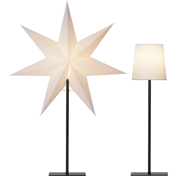 Kombi-Pack "Frozen", Stern und Lampenschirm, tauschbar, E14, 55x76cm