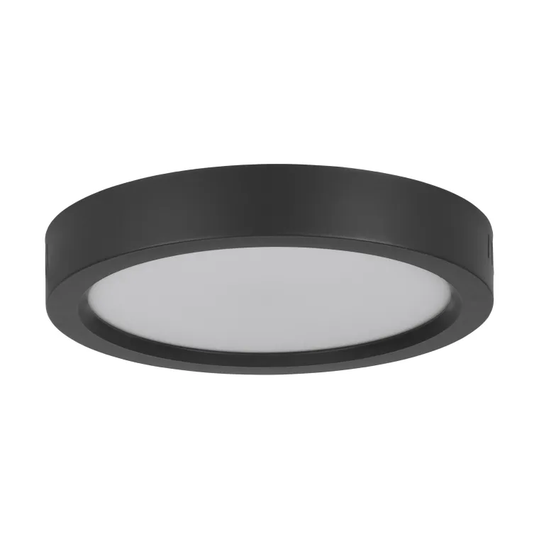 Aufbauleuchte EGLO "Idun-E", LED, 14W, 1600lm, 3000K, schwarz/weiß, 3,1xØ21cm