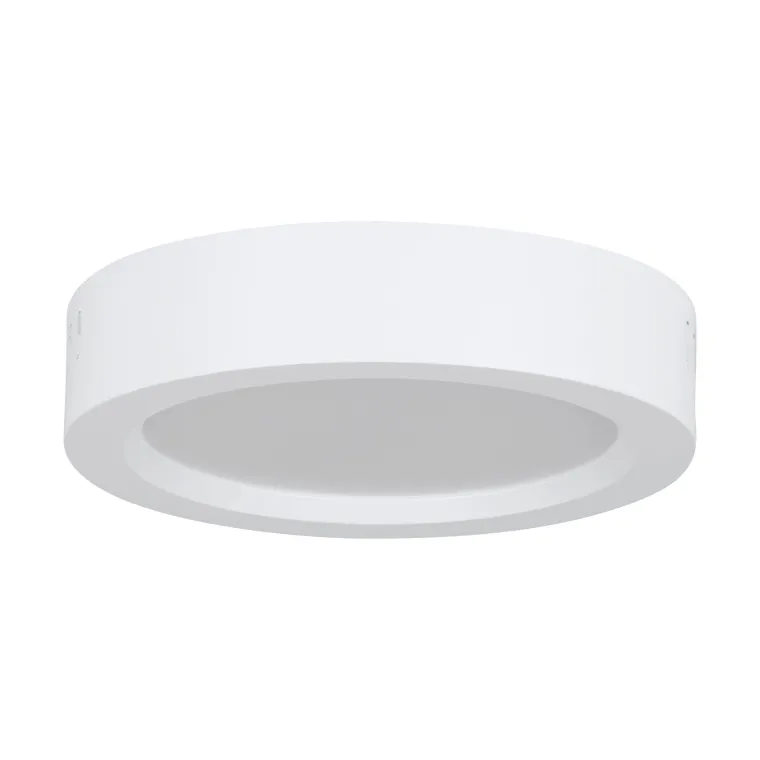 Aufbauleuchte EGLO "Idun-E", LED, 12W, 1325lm, 4000K,Kunststoff, weiß, 3,1xØ16cm