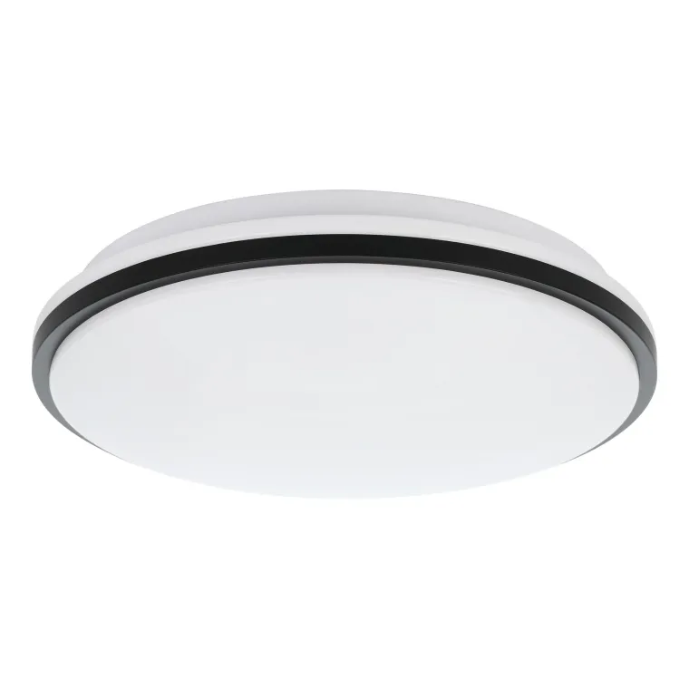 Deckenleuchte EGLO "Marunella", LED, 18W, 2000lm, 4000K, weiß/schwarz