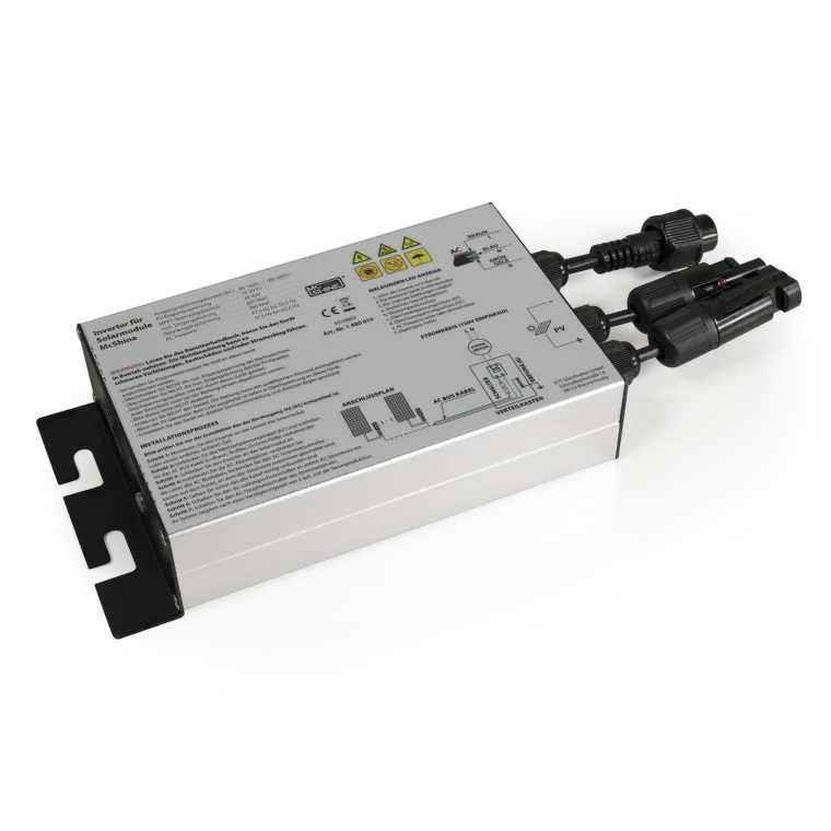 Wechselrichter für Solarmodule McShine, 600W, 5m Kabel