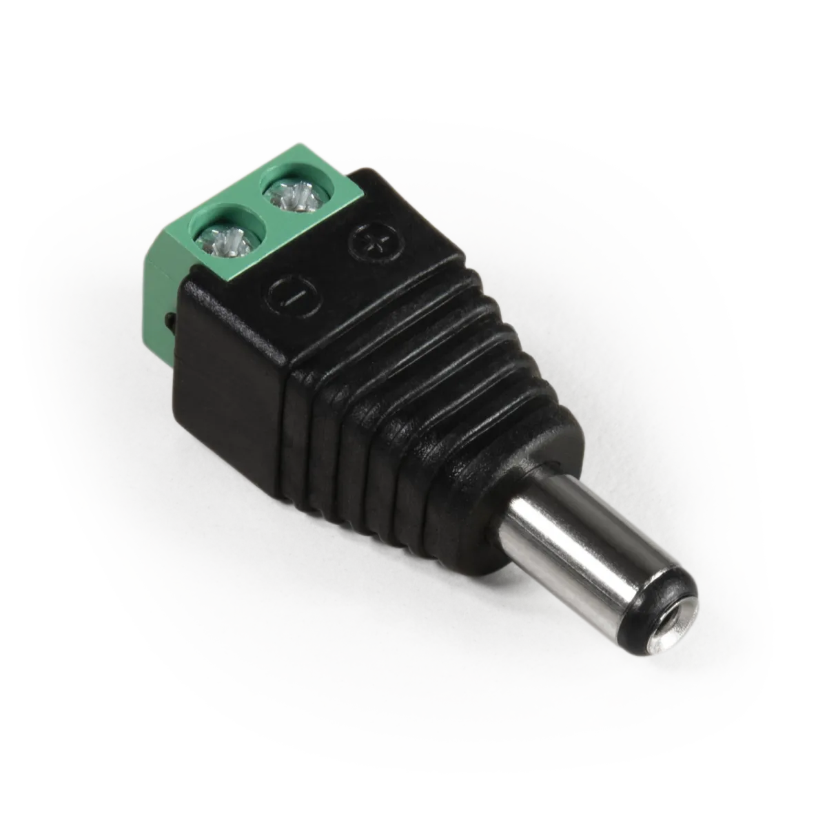 Adapter McPower, DC-Stecker 5,5x2,1mm und Lüsterklemme