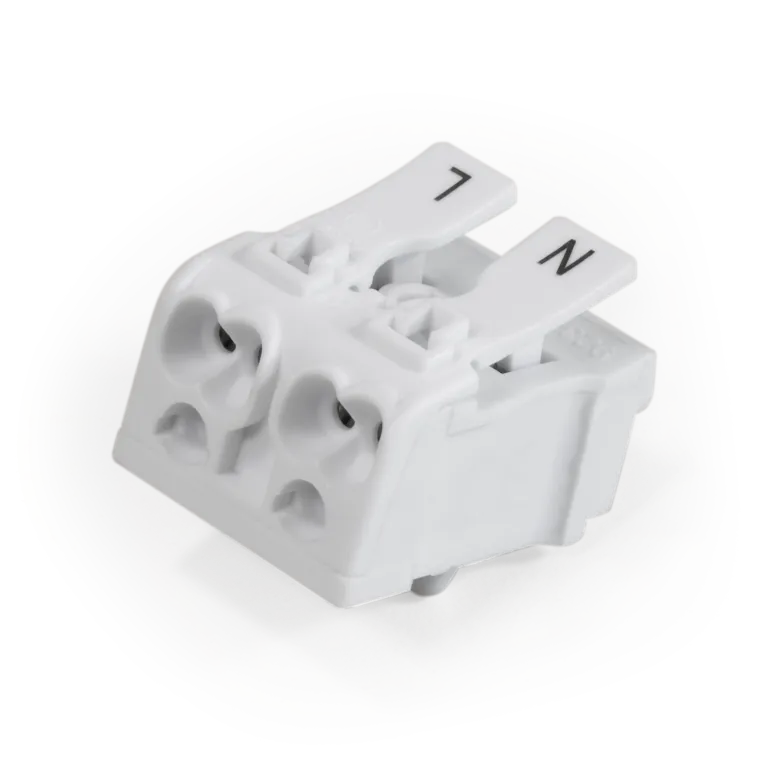 Lüsterklemme McPower mit Betätigungshebel, 0,75-2,5mm², max. 16A