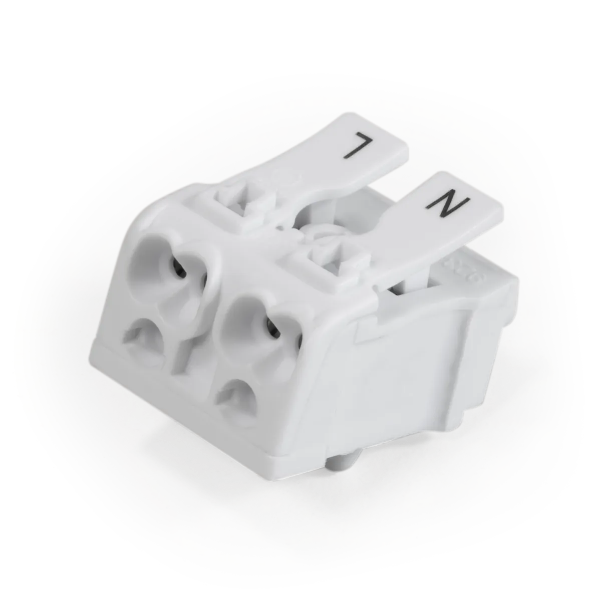 Lüsterklemme McPower mit Betätigungshebel, 0,75-2,5mm², max. 16A