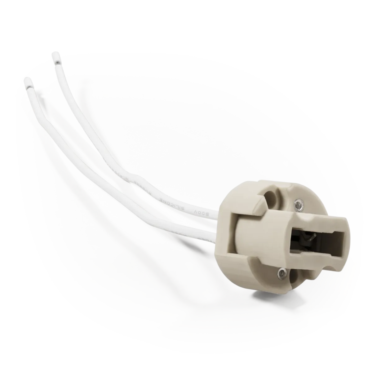 Lampenfassung McShine, G9, rund, für Hochvoltlampen, max. 230V/75W