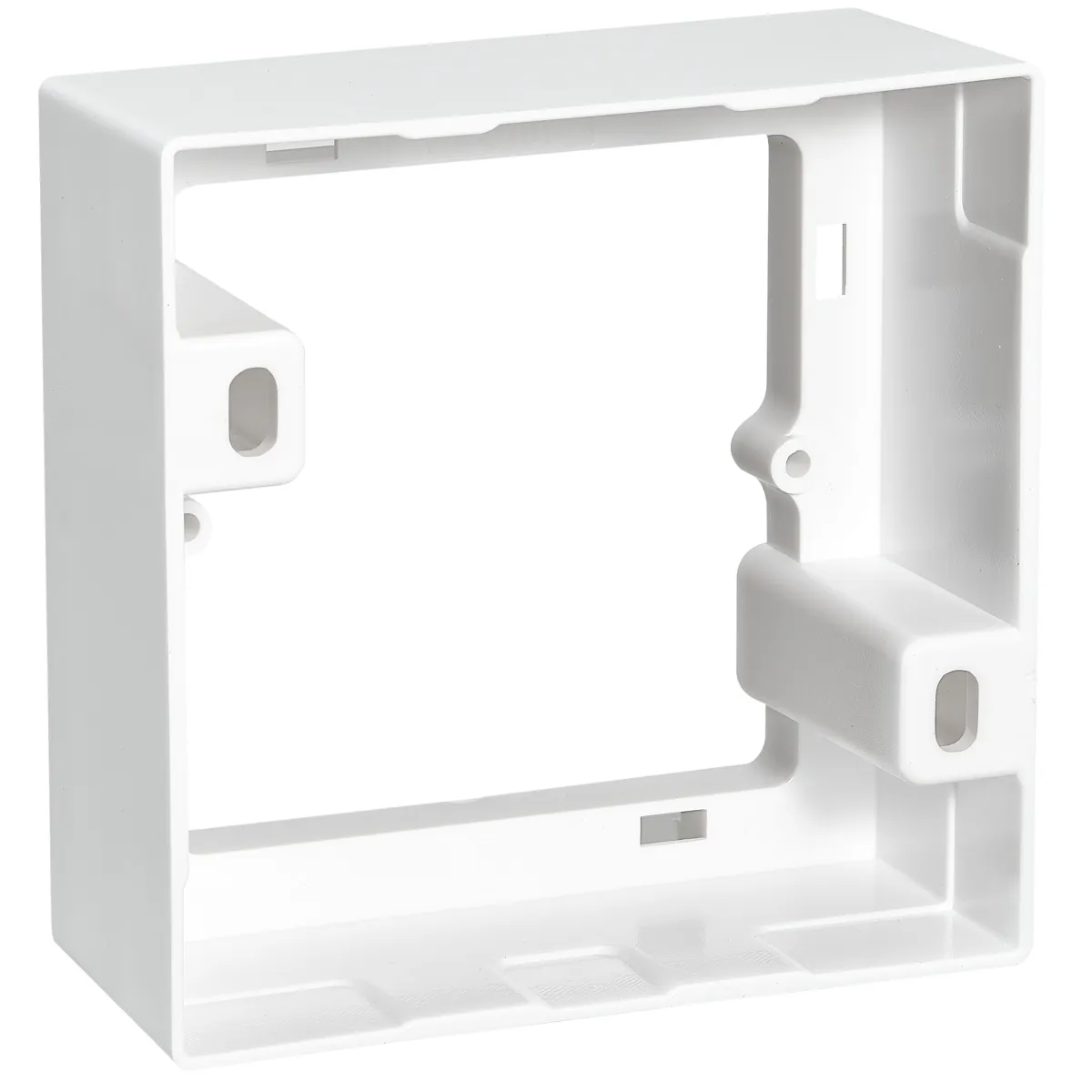 Aufputz-Rahmen McPower "Flair" 80x80x35mm, mit Montagebohrung
