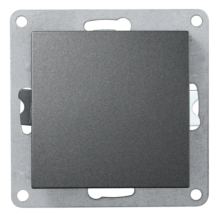 Blindabdeckung / Blende McPower "Flair" anthrazit