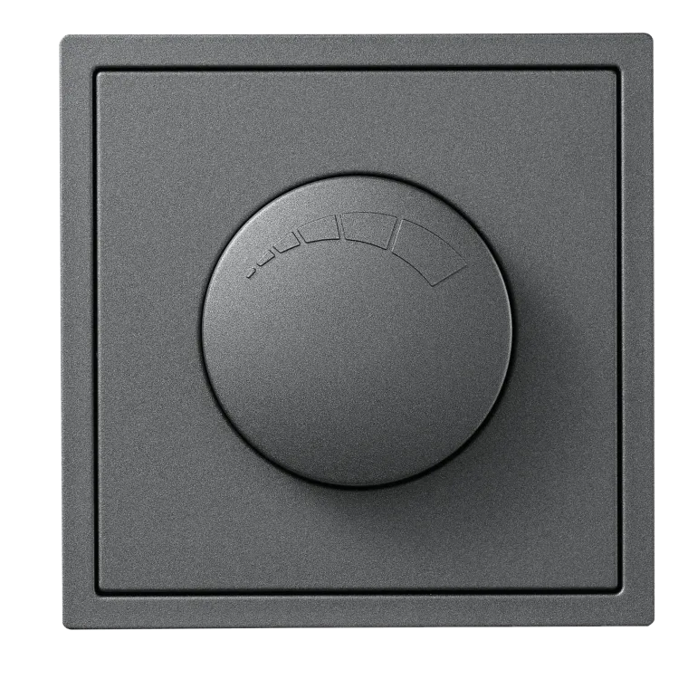 LED-Dimmer für elektronische Trafos McPower "Shallow" 250V~/300W, anthrazit