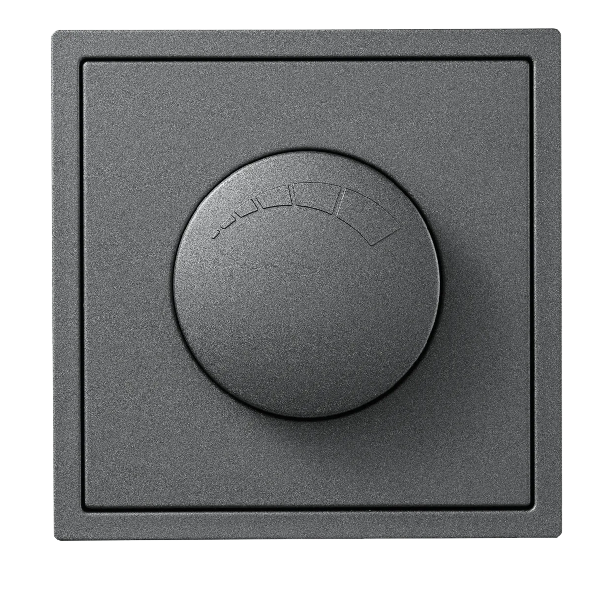 LED-Dimmer für elektronische Trafos McPower "Shallow" 250V~/300W, anthrazit