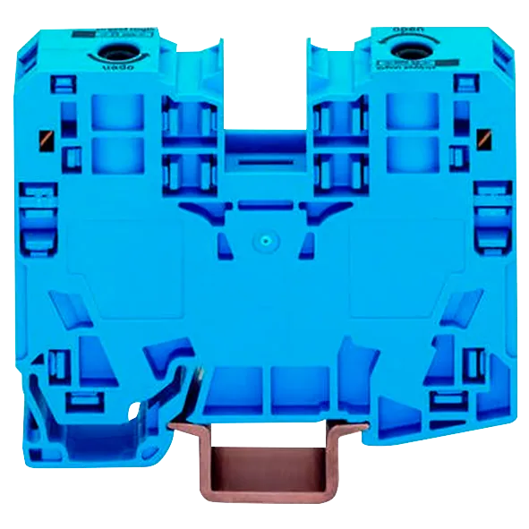 2-Leiter-Durchgangsklemme WAGO, 35mm², für TS 35x15, 600V, 125A, blau