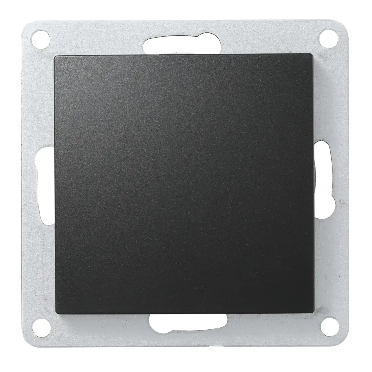 Blindabdeckung / Blende McPower "Flair" matt schwarz