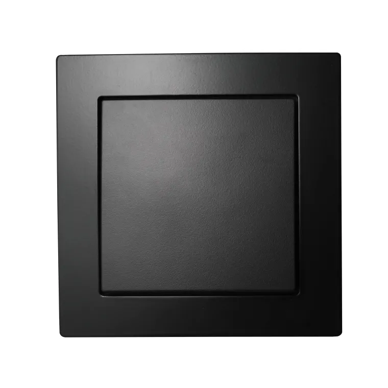 Wechselschalter McPower "Flair", IP44, 250V~/10A, UP, matt schwarz