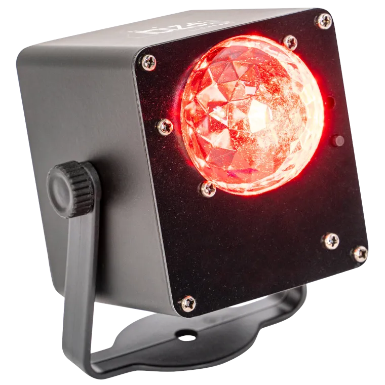 LED-Astro-Effekt IBIZA "TINYLED-RGB-ASTRO", akkubetrieben, 3x 1W RGB LED