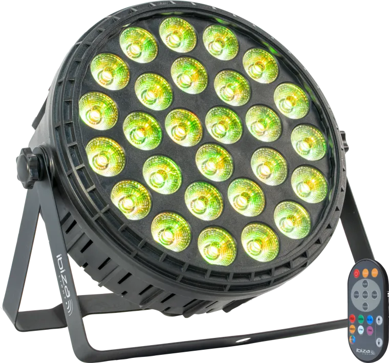Licht Effekt IBIZA "BIGPAR" inkl. Fernbedienung, 120W, 250x85mm, Farbvielfalt