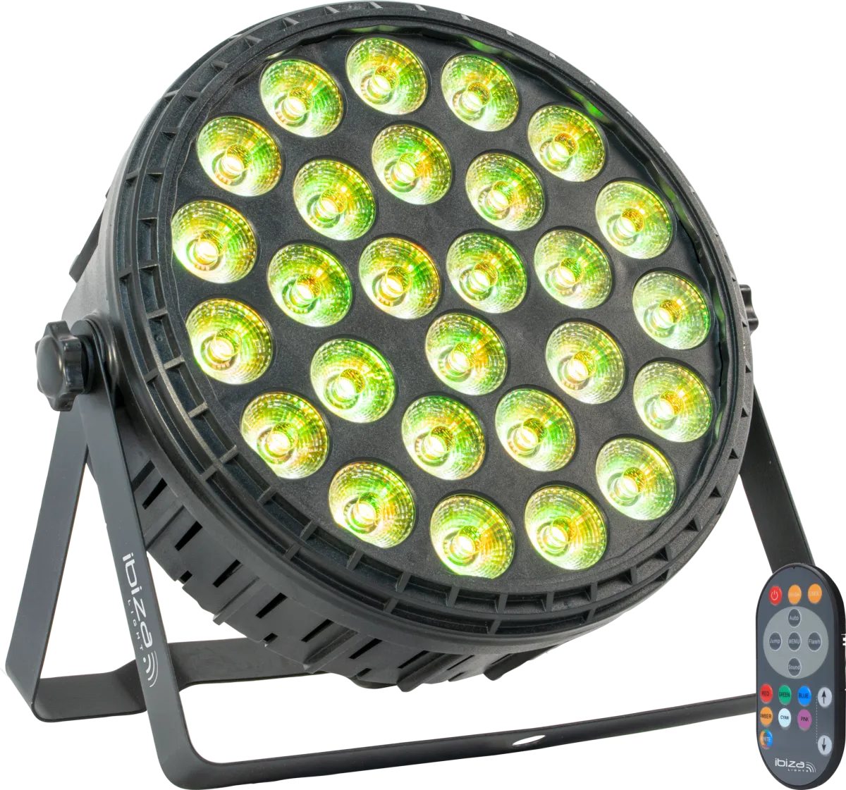 Licht Effekt IBIZA "BIGPAR" inkl. Fernbedienung, 120W, 250x85mm, Farbvielfalt