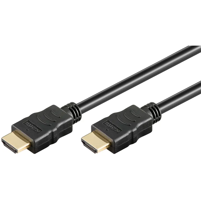 HDMI-Kabel, High Speed, mit Ethernet, 4K/60Hz, schwarz, 5m