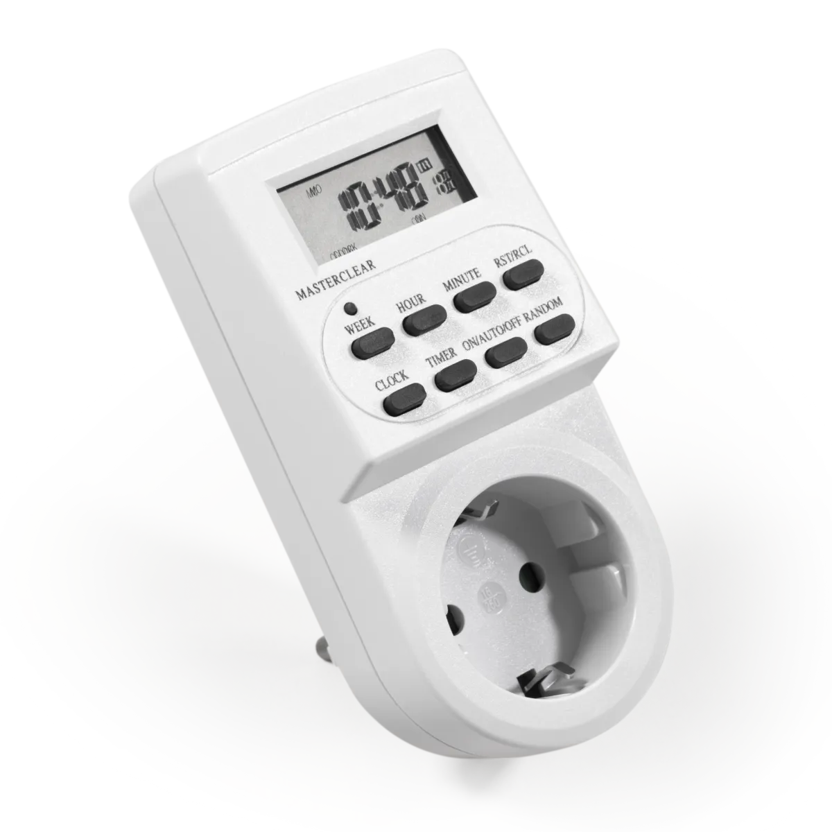 Digitale Zeitschaltuhr McPower "AZ-62" 10 Schaltprogramme, 12/24Std Zyklus