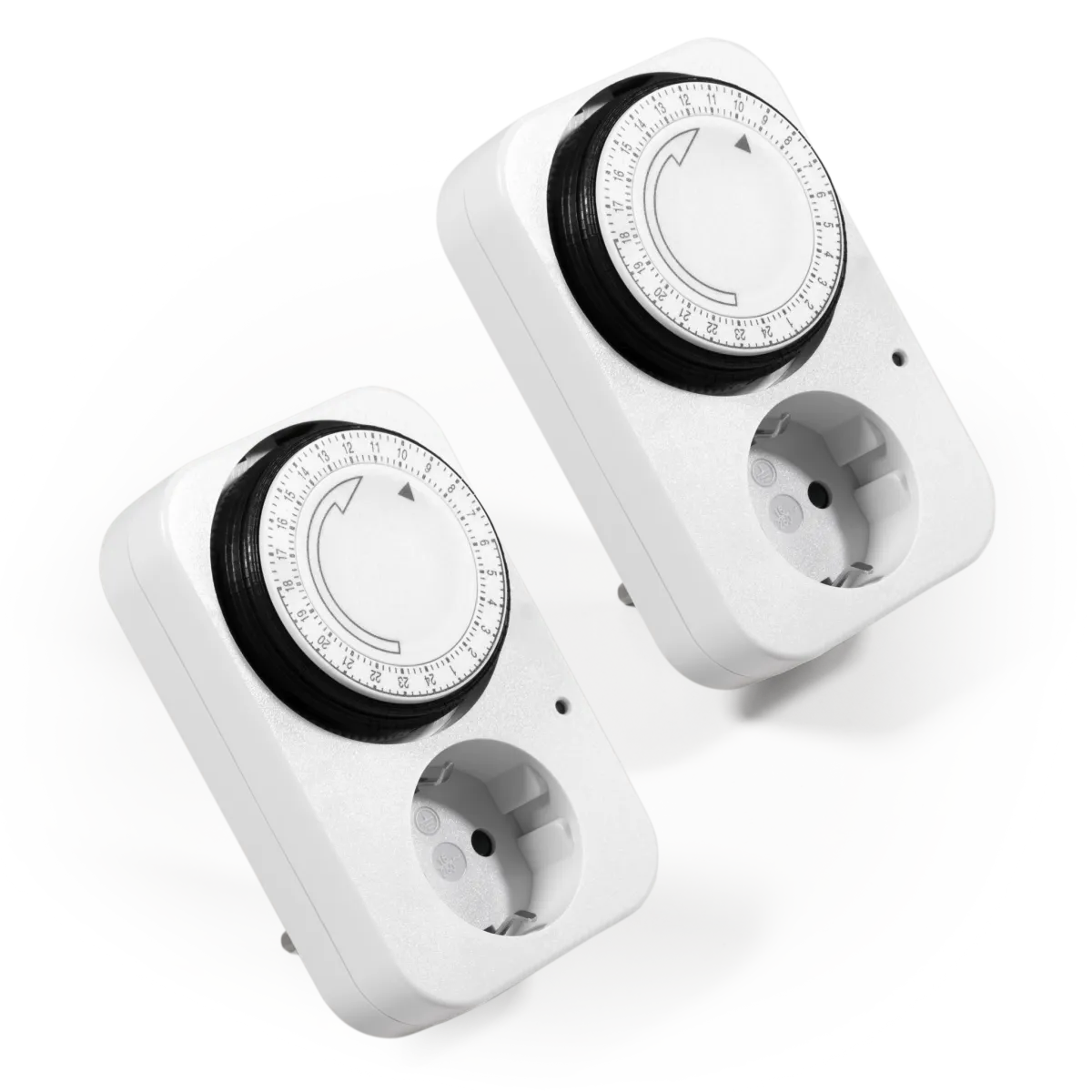 Analoge Zeitschaltuhr McPower "AZ-41" 2er-Pack, 15 Minuten Takt einstellbar
