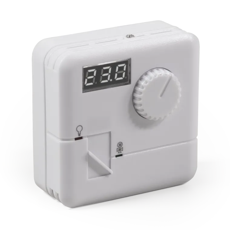 Raumtemperatur-Regler McPower "TR-530" 5-30°C, 110-230V, LED-Display, 7A