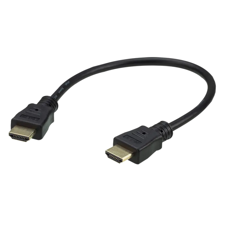Kabel HDMI High Speed mit Ethernet, 0,3m