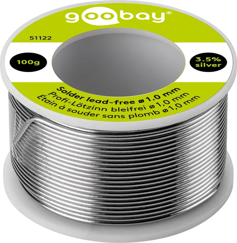 Profi-Lötzinn bleifrei, ø 1,0 mm, 100 g