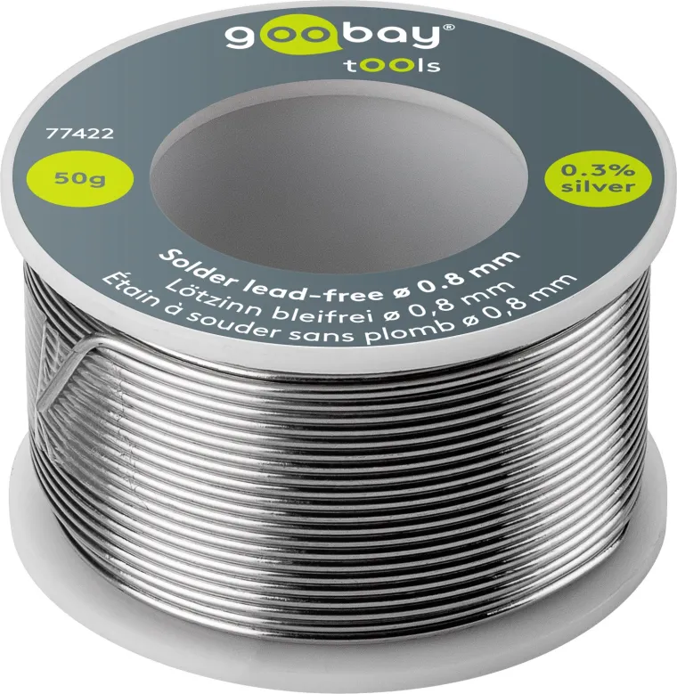 Lötzinn bleifrei, ø 0,8 mm, 50 g