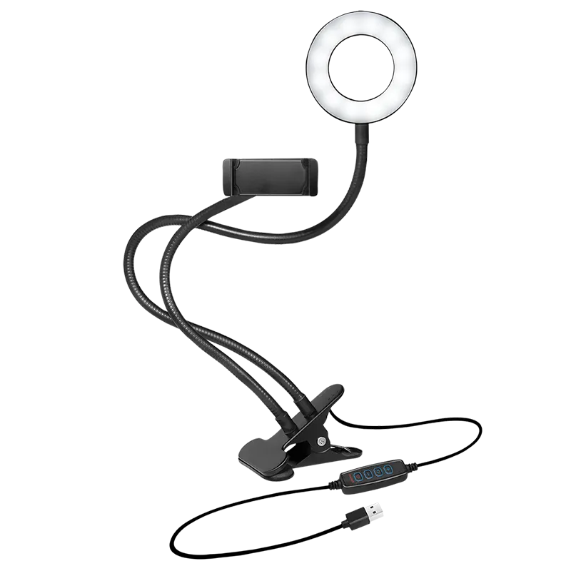 Smartphone-Ringlicht-Klemmhalterung, Ø 8,5 cm