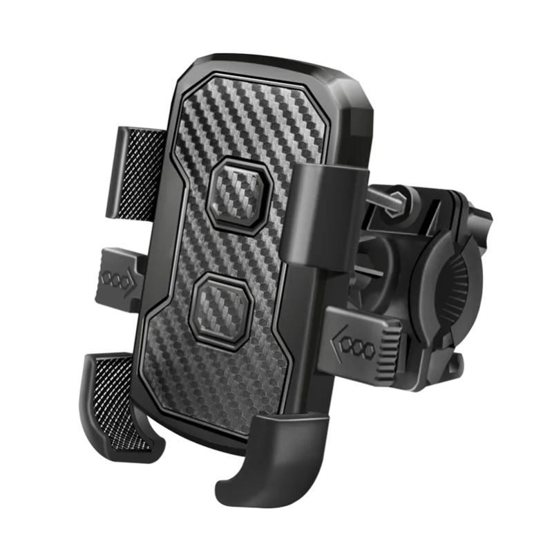 Smartphone-Fahrradhalterung, für 4,6–7"-Geräte, 360°-drehbar, schwarz