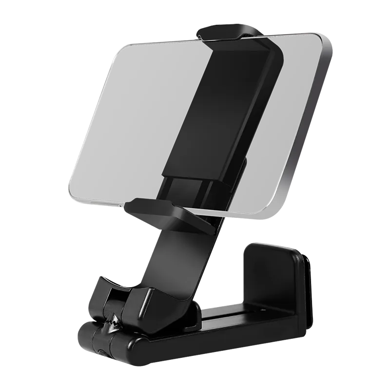 Falt- & klemmbarer Smartphonehalter, für 4,7–6,9", 360°-drehbar, Schwarz