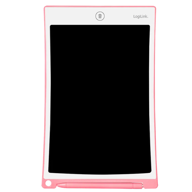 LCD-Kinderschreibtafel 10", lösch- und wiederbeschreibbar, augenschonend, Pink