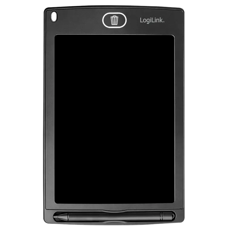 LCD-Kinderschreibtafel 8,5", lösch- und wiederbeschreibbar, augenschonend, schwarz