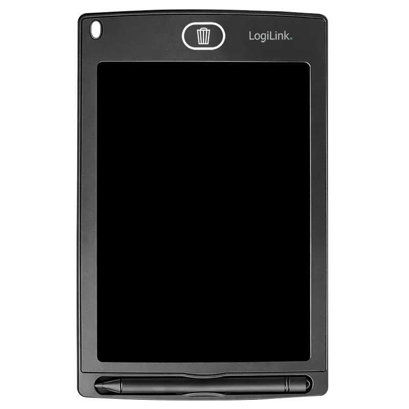 LCD-Kinderschreibtafel 8,5", lösch- und wiederbeschreibbar, augenschonend, schwarz