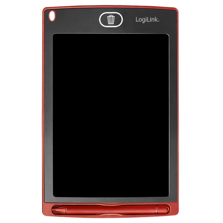 LCD-Kinderschreibtafel 8,5", lösch- und wiederbeschreibbar, augenschonend, rot