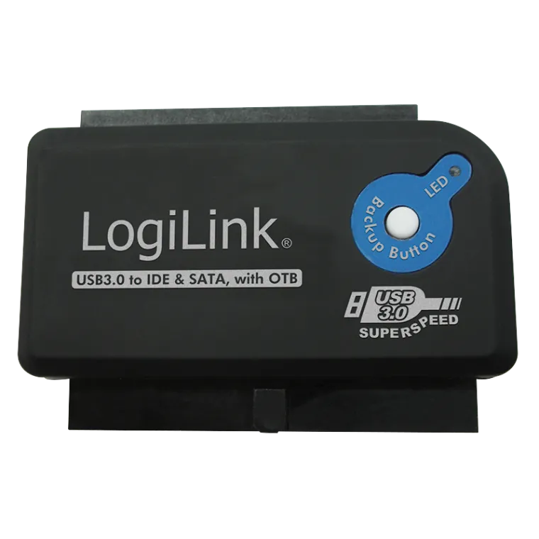 USB 3.0 zu IDE & SATA Adapter mit OTB