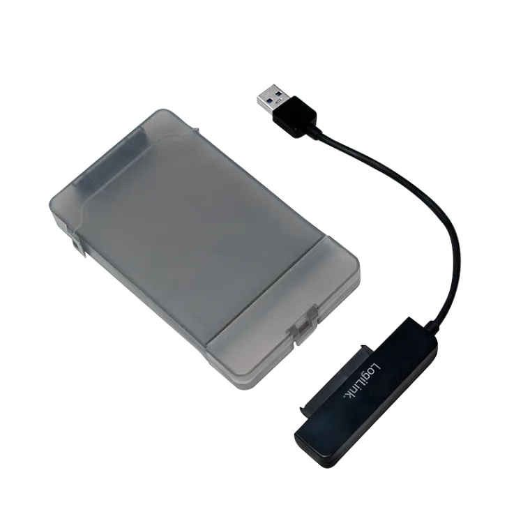 USB 3.0 auf 2,5" SATA Adapter mit Schutzhülle