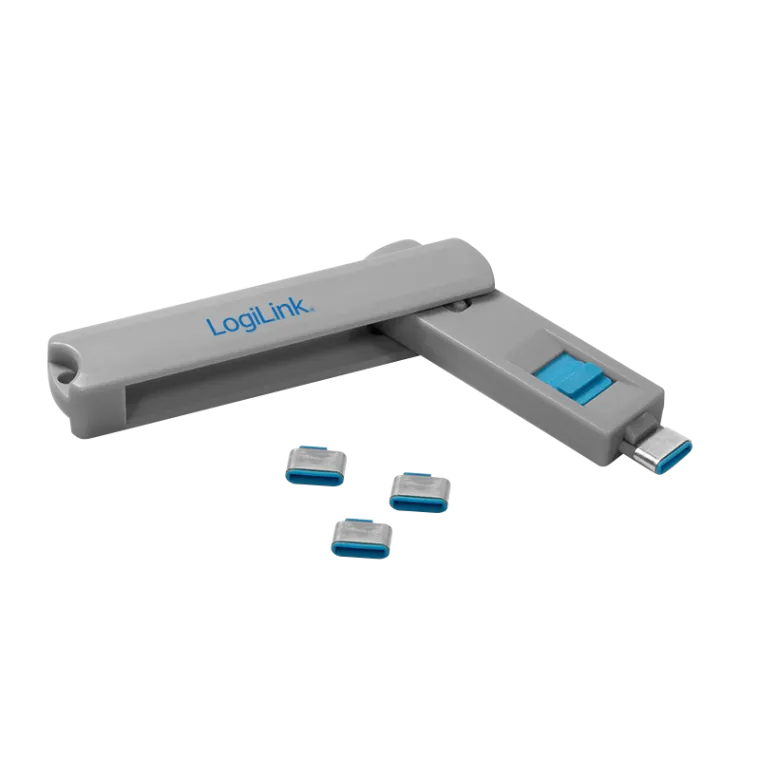 USB-C-Port Schloss (1x Schlüssel und 4x Schlösser)